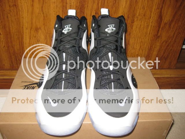 DS NIKE ZOOM ROOKIE PENNY WHITE/BLACK GLOW IN THE DARK KD IV RETRO 