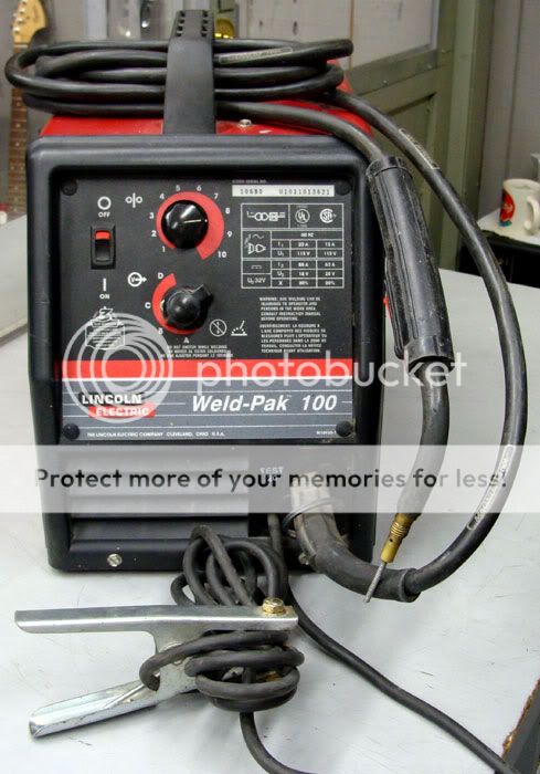 Lincoln Electric Welder Flux Cored Wire Feed, Weld Pak 100  