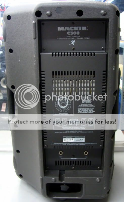 Mackie C300 Wide Dispersion 12 Passive 2 Way Loudspeaker PA Speaker 